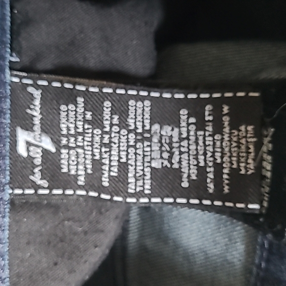 7 for all mankind The Straight Squiggle jeans Size 30 - Picture 9 of 10